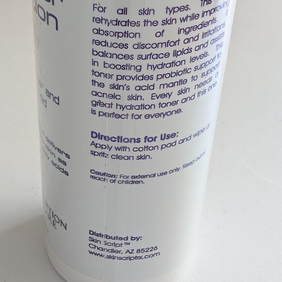 Skin Script Cucumber Hydration Toner 3.3 oz/ 100 ml SEALED - Picture 5 of 7